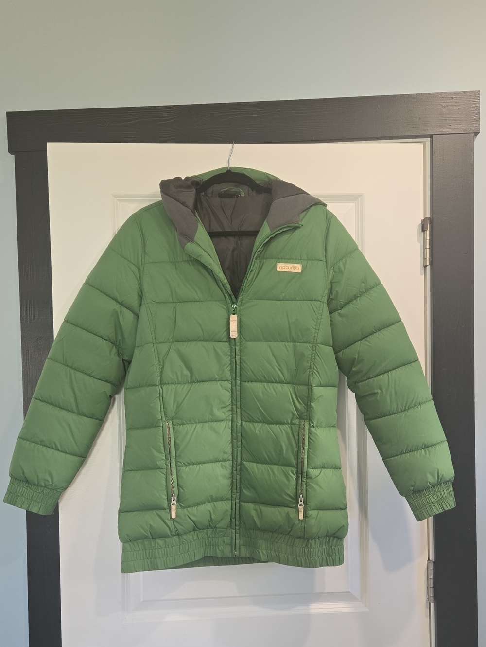 Rip Curl Green Puffer Jacket